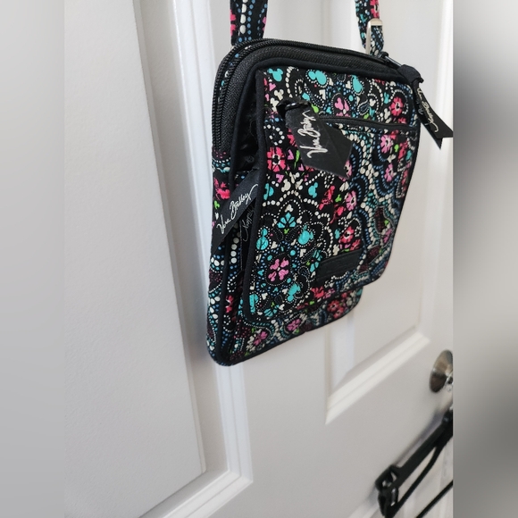 Vera Bradley Mickey and Minnie Medallions Mini Hipster - Picture 2 of 9